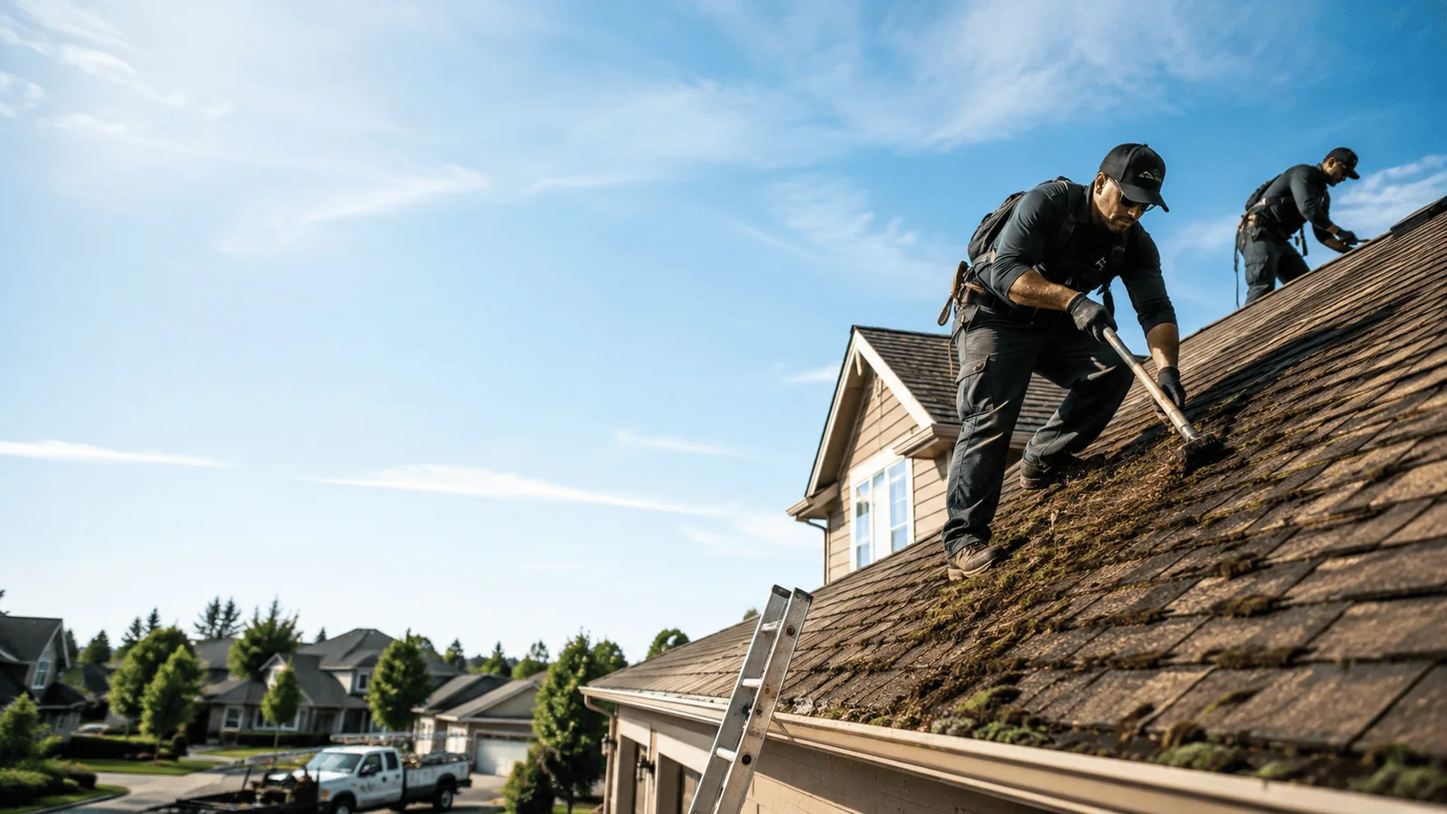 Roof Moss Removal in Erbacon, WV near me